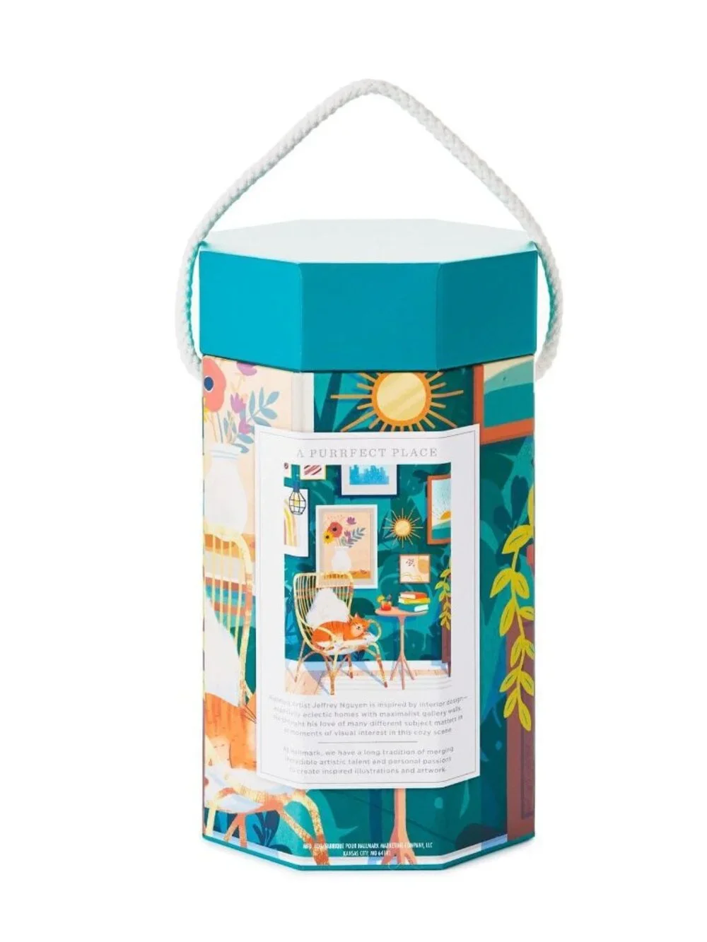 Hallmark A Purrfect Place Cat Jigsaw Puzzle 550 Pieces 61cm x 45.7cm Jeffrey Ngu